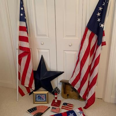 American Flags with Stars & Stripes Home Decor (UB3-HS)