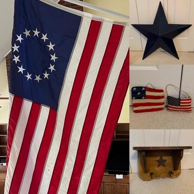 American Flags with Stars & Stripes Home Decor (UB3-HS)