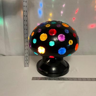 Vintage Rotating Multi-Color Strobe/Disco Light