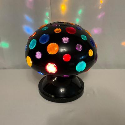 Vintage Rotating Multi-Color Strobe/Disco Light