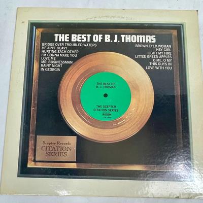 VIntage Vinyl Record THE BEST OF B J THOMAS 33rpm album