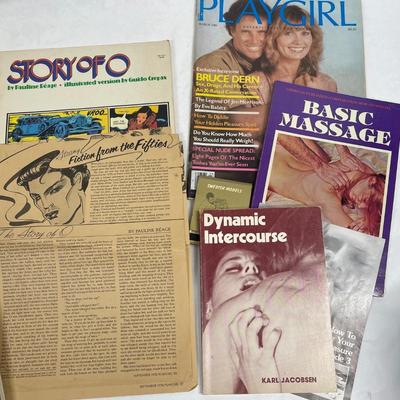 Vintage Relationship, Dating and Erotic Books and Magazines