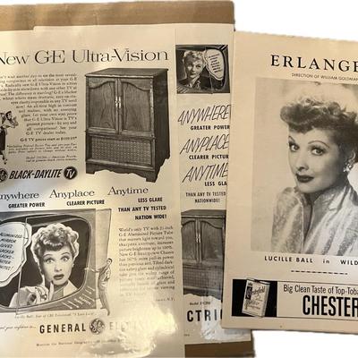 Lucille Ball Printed Media
