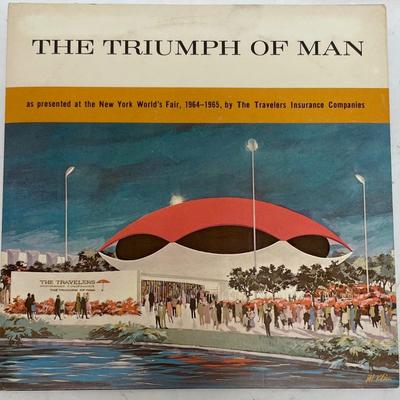The Triumph of Man: 45 Record and Booklet from the 1964 New York World’s Fair