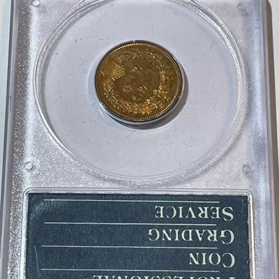 PCGS Old Holder 1894 Proof-64 Red/Brown Better Date Indian Cent as Pictured. (Proof Mintage; 2632)