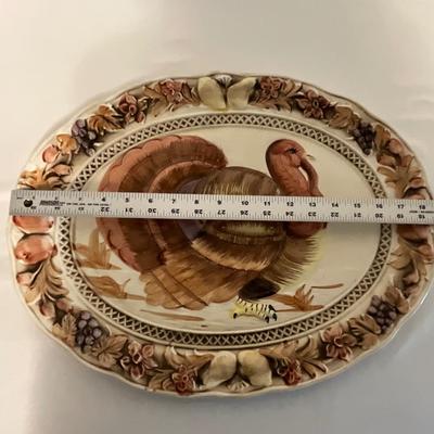 Vintage Turkey Platter