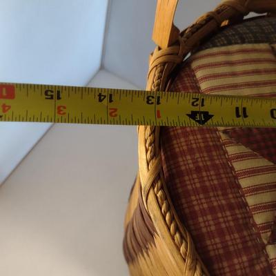 Hand Woven, Artisan Created Basket with Lid