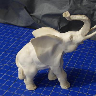 Vintage Marble Elephant Made In Italy