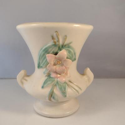 Vintage McCoy Hand Painted Vase- Approx 6 1/2" Tall