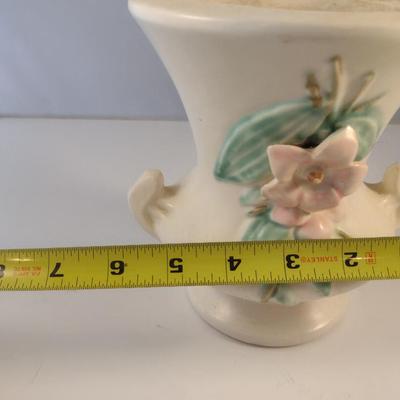 Vintage McCoy Hand Painted Vase- Approx 6 1/2" Tall