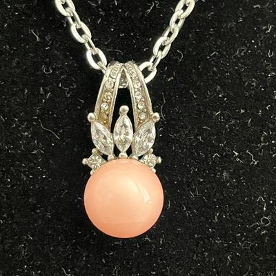 Blush Pink Pearl Jewelry Set