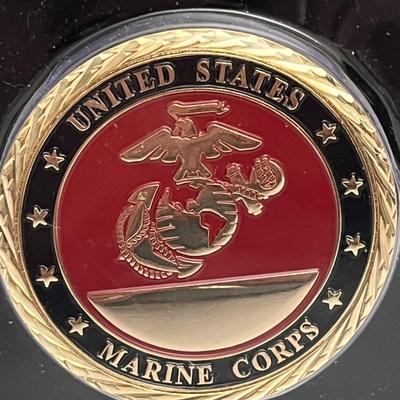 USMC Dad Coin - Marine Coin