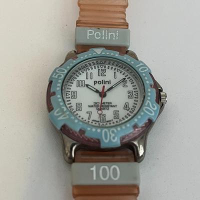 Polini 30 meter water resistant quartz watch