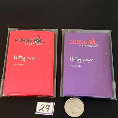 2 (PACK) Purse Essentials Oil Control Blotting Paper 40 Sheets
