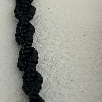 White Black panda Beaded Coin Purse