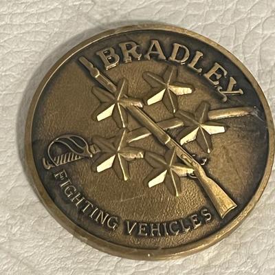 Bradley Master,United Defence,fighting vehicle,BAE Systems Challenge Coin with Enamel