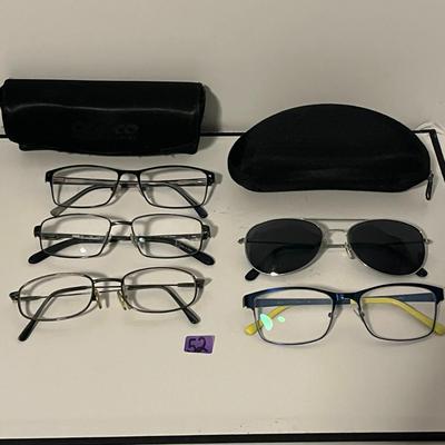 Eyewear Glasses And Pouches