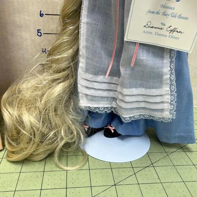 Rapunzel "Heroines from the Fairytale Forest" Dianna Effner Porcelain Doll