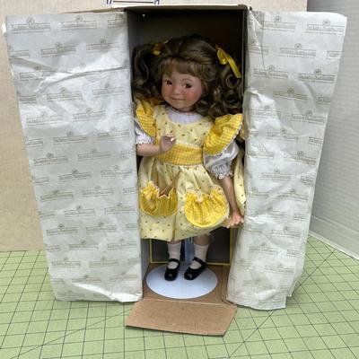 Porcelain Doll "Sunshine and Lollipops"