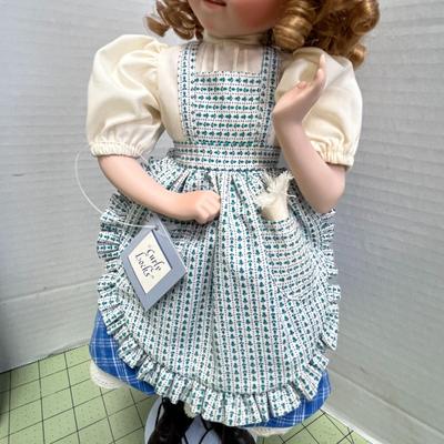 Porcelain Doll "Curly Locks"