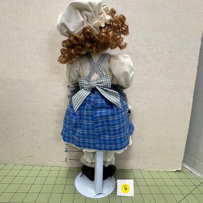 Porcelain Doll "Curly Locks"