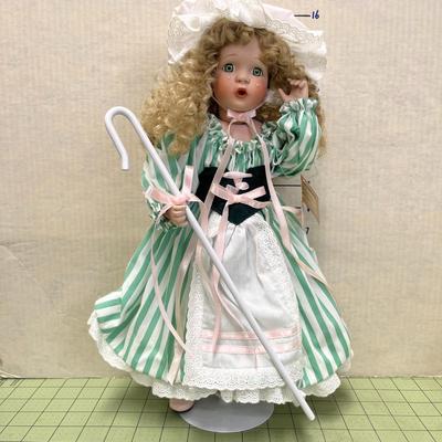 Porcelain Doll "Little Bo Peep"