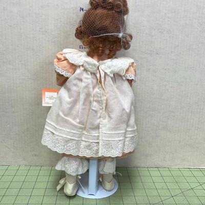 Porcelain Doll "Peaches and Cream"