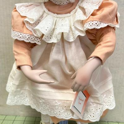 Porcelain Doll "Peaches and Cream"