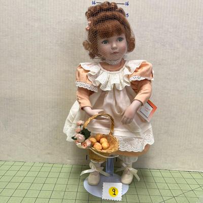 Porcelain Doll "Peaches and Cream"