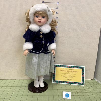 1996 Holiday Edition - Victorian Rose Collection Porcelain Doll