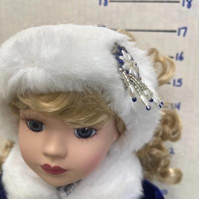 1996 Holiday Edition - Victorian Rose Collection Porcelain Doll