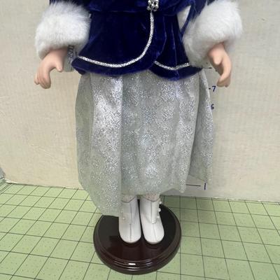 1996 Holiday Edition - Victorian Rose Collection Porcelain Doll