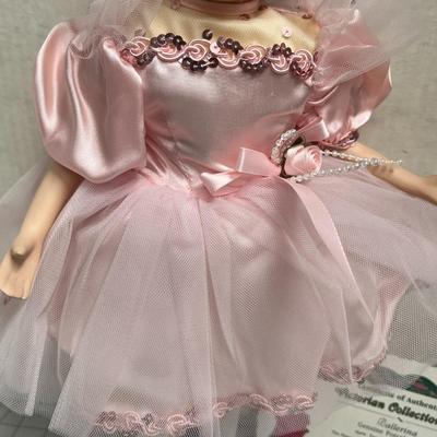 1996 Ballerina - Victorian Collection Porcelain Doll
