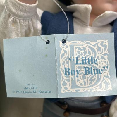 Little Boy Blue Porcelain Doll