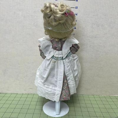 Mary, Mary Quite Contrary Porcelain Doll