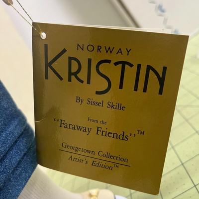 Norway Kristin Porcelain Doll