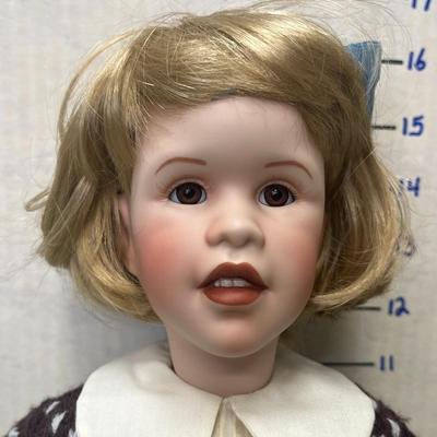 Norway Kristin Porcelain Doll