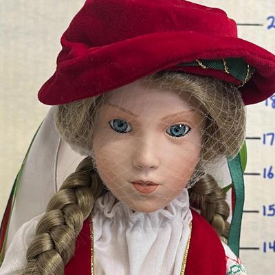 "Vasilisa" Brigitte Deval Porcelain Traditional Russian Bride