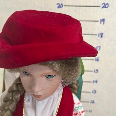 "Vasilisa" Brigitte Deval Porcelain Traditional Russian Bride