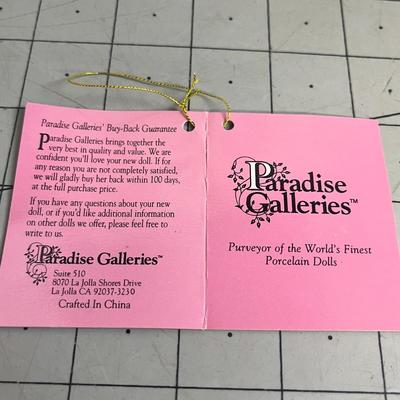 "Jack and Jill" Paradise Galleries Treasury Collection Porcelain Dolls