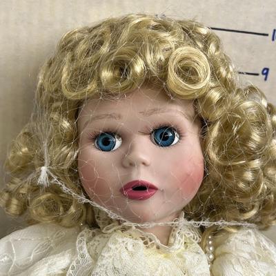 Alicia Porcelain Doll