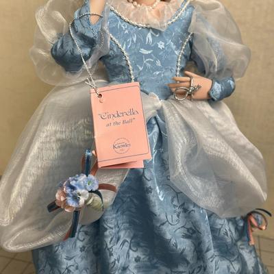 Cinderella At The Ball Porcelain Doll