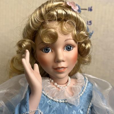 Cinderella At The Ball Porcelain Doll