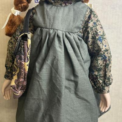 Anne of Green Gables 18" Doll Waiting at The Station