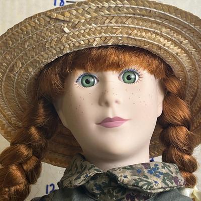 Anne of Green Gables 18" Doll Waiting at The Station