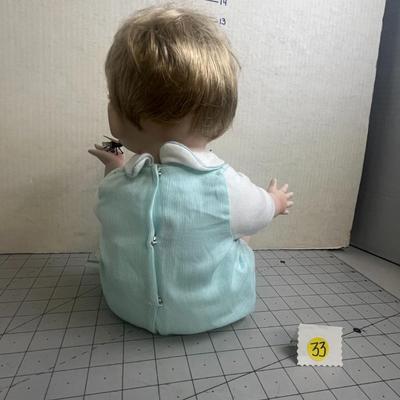 Ashton Drake "Andrew" Porcelain Collectors Doll w/Firefly 1996 - FIRST EDITION