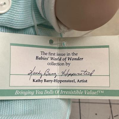 Ashton Drake "Andrew" Porcelain Collectors Doll w/Firefly 1996 - FIRST EDITION