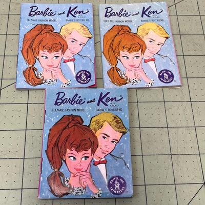 7 Different Type Of Barbie and Ken Fashion Booklet