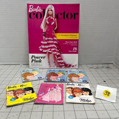 7 Different Type Of Barbie and Ken Fashion Booklet