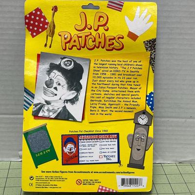 J.P. Patches Clown Action Figure with Tikey Turkey